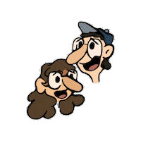 loreberroc illustration couple drawing hand drawn Sticker