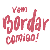 Bordado Bordar Sticker
