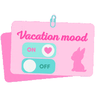 Mood Vacation Sticker