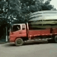 Truck Watermelon GIF