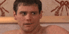 Staring Jim Carrey GIF