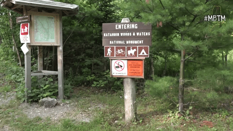 katahdin woods and waters national monument maine by the mile GIF