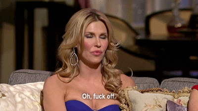 fuck off real housewives GIF by RealityTVGIFs