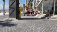 Tourists Sing on Benidorm Streets Despite Lockdown Restrictions