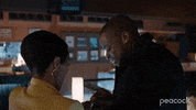 Dule Hill Kiss GIF by PeacockTV