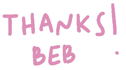 Summer Thank You Sticker