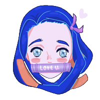 Eyes Love Sticker by Justine Marazzani