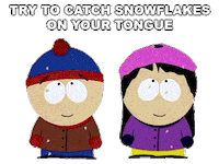 Stan Marsh Snow Sticker by South Park