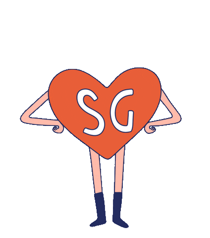 Heart Love Sticker by This Is SG