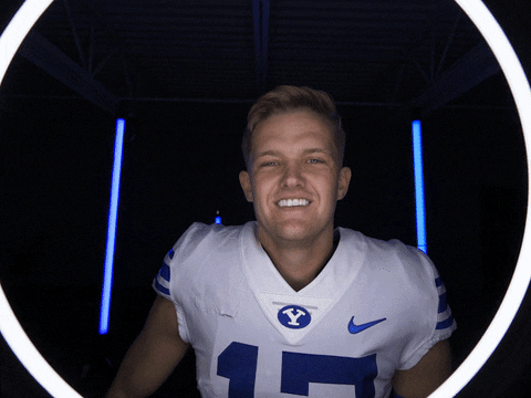 Byu Football Sport GIF by BYU Cougars