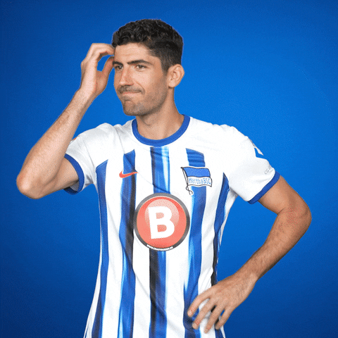 Good Looking Andreas Bouchalakis GIF by Hertha BSC