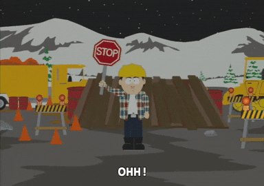 fear sign GIF by South Park 