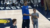 dallas mavericks hug GIF by NBA