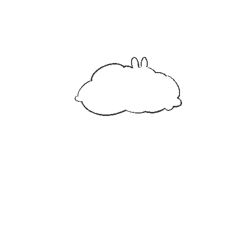 Rain 下雨 Sticker