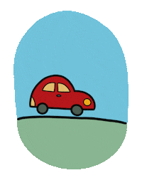 Road Trip Summer Sticker