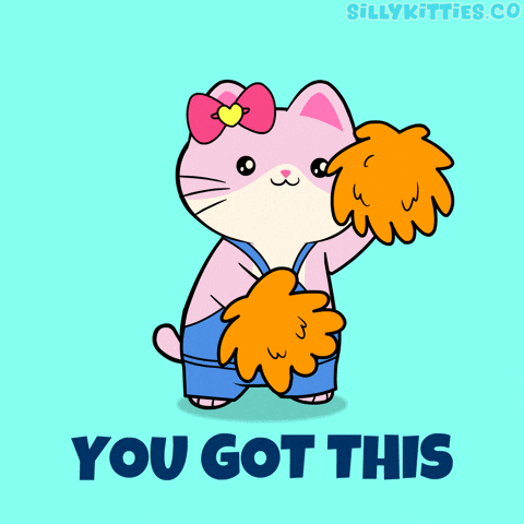 Lets Go Good Luck GIF by Silly Kitties