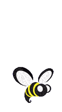Bee B Sticker