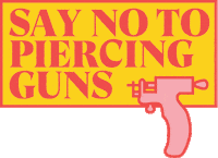 PiercedConceptStore piercing piercings pierced shoppierced Sticker