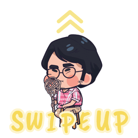 Swipeup Chibi Sticker
