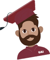 Happy Cartoon Sticker by UAI