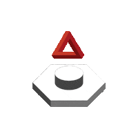 Triangle Sticker by Devir Americas