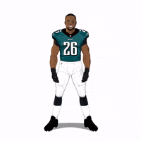 Philadelphia Eagles Kiss GIF by SportsManias
