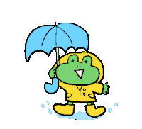 Rain 雨 Sticker