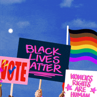 Black Lives Matter Flag GIF by Old Navy