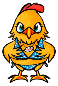 Chicken Wing Bikini Sticker by Pizza Ranch