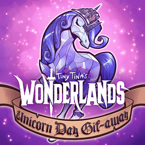 Unicorn Pony GIF by Tiny Tina's Wonderlands