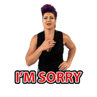 cristycodered happy yes no sad Sticker