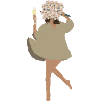 Dance Love Sticker by Écrin De Bonne Humeur