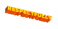 Respectfully Sticker by Aquafaba Test Kitchen