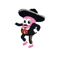 Feliz Sombrero Sticker by Agua Inmaculada