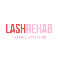 thelashrehab real results realresults lashrehab real lashes Sticker
