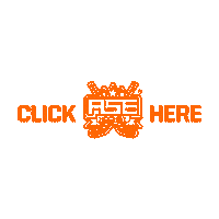 Orange Click Here Sticker by ASE Hockey