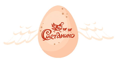 smetanino giphyupload яйцо смоленск куриные яйца Sticker