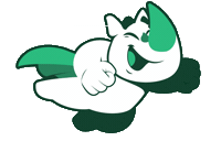 Rhino Contour Sticker
