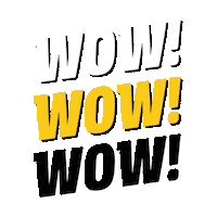 Awesome Wow Wow Sticker by Ellf GmbH