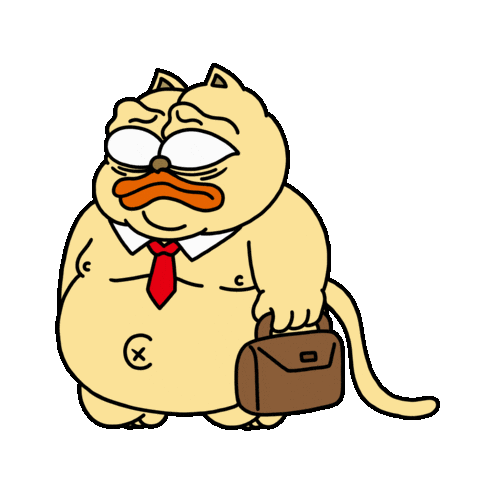 9 To 5 Solana Sticker by ChonkyCom