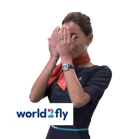 World2Fly giphyupload travel crew vacaciones Sticker