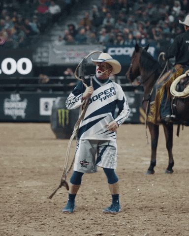 Flint Rasmussen Dance GIF by Professional Bull Riders (PBR)