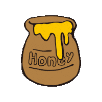 Honey Sticker by Bee2Nuts