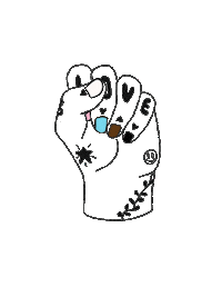 Pride Love Sticker by Ephemeral Tattoo