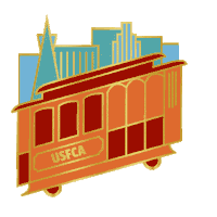 USFCA city san francisco usf sf Sticker