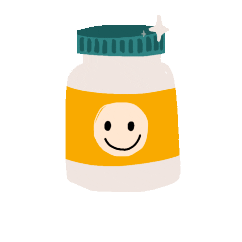 Happy Pills Sticker