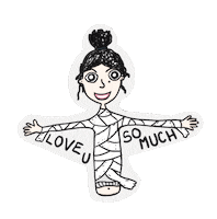 Happy Love You So Much Sticker