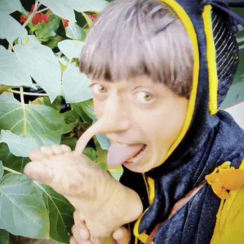 Hungry Flower GIF by Nespolo Giullare