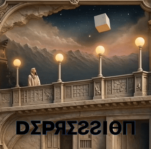 Depression GIF by The LSD Hotel