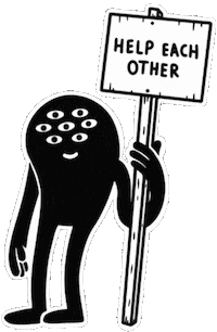 KMGYeah friends good nice help Sticker